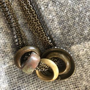 Giles & Bro rings of Africa necklace.  Multi-strand. Worn twice. 30-31”